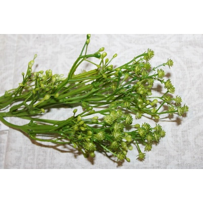 L.M.Dekor Gypsophila – umělý nevěstin závoj 54 cm Barva: Zelená Nevěstin závoj – dekorativní květina do kytic a vazeb