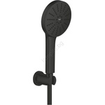 GROHE 1348652430 - Комплект за душ vitalio joy+ 120 мм черен (gh1526)