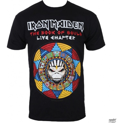 Rock Off tričko metal Iron Maiden BOS Live čierna