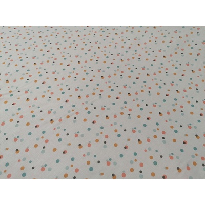Bavlněná látka Puntíky Ticoy šíře 150 cm
