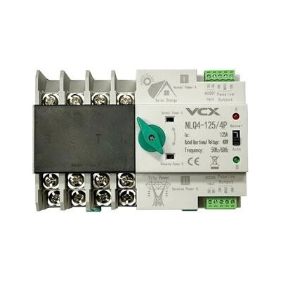 Automatický přepínač sítí - napájení VCX 4P 400V 125A - NLQ4-125/4P pro FVE