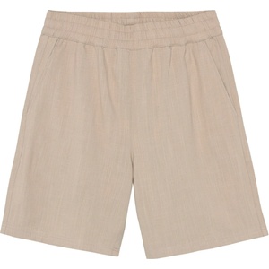 KnowledgeCotton Apparel Дамски къси панталони Knowledgecotton apparel Women's Posey Linen-Mix Shorts - Light Feather Gray (112-4383-0113)