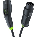 Green Cell EVGC01 Łадна мобилна зарядна станция EV 11 kW 7 м Тип 2 CEE за зареждане на електрически превозни средства EV PHEV 2в1 Wallbox с приложение GC (EVGC01)