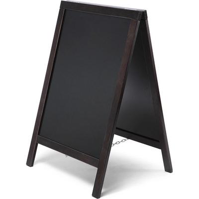 Jansen Display Reklamní dřevěné áčko s křídovou tabulí 55 x 85, 550 x 825 mm