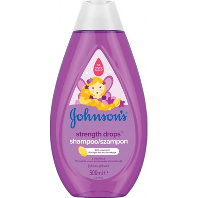 Johnsons Baby Strength Drops posilňujúci detský šampón na vlasy 500 ml