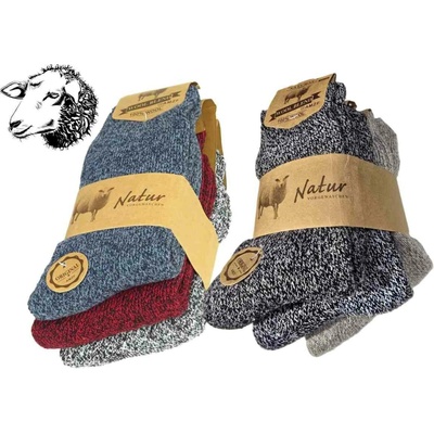 AMZF dámské ponožky z ovčí vlny Thermo 3ks