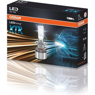 Osram Cool White LEDRiving XTR H7 PX26d12V 18W 6000K 2 ks