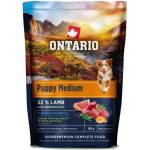 ONTARIO Проба Ontario Puppy Medium Lamb & Brown Rice 0, 1kg (214-13174)