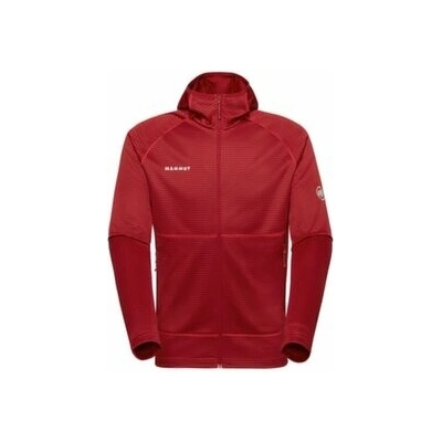 Mammut Crag Ml Hooded Jacket Men červená