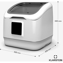 Image 1 of Klarstein SilentScrub DWM1--Kl-SS-W