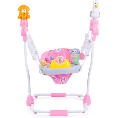 Chipolino Dětské houpátko s herním centrem Macarena pink