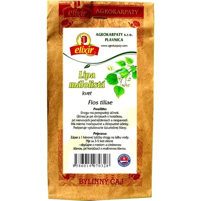 Agrokarpaty LIPA MALOLISTA kvet bylinný čaj 30 g