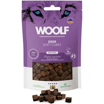 Woolf Soft Cubes Deer 100 g