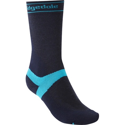 Bridgedale MTB Mid-Season Weight T2 Merino Sport Boot Women's dámske jarní a podzimní cyklistické ponožky navy
