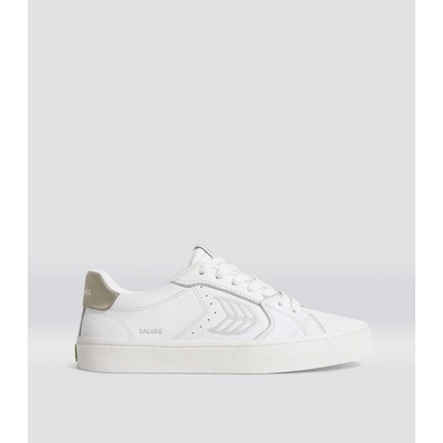 Cariuma SALVAS White Premium Leather Ice Logo Metallic Gold Sneaker – Hledejceny.cz