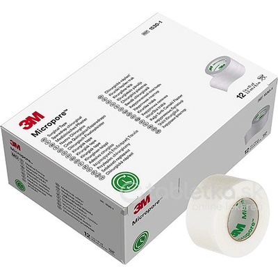OMNIFILM Náplast porézní 2.5cmx9.2m/12 ks