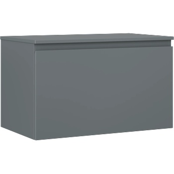 Mexen Orio шкаф за баня под умивалник 80 см с плот, 1 чекмедже, мат графит - 91A10-08047-1-BFC66 (91A10-08047-1-BFC66)