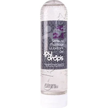 Image 1 of JoyDrops 2in1 Sensual Massage Lubricant Gel 125ml