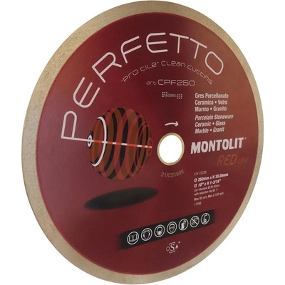Montolit Dia kotouč pro čisté řezy za mokra 200 mm CPF200