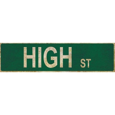 Ceduľa High st