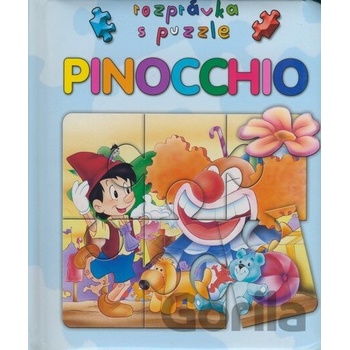 Pinocchio-rozprávka s puzzle