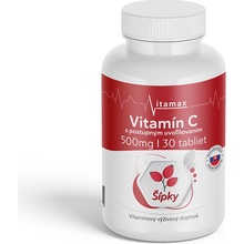 Vitamin C 500 mg Šípek s prodlouženým účinkem 30 tablet