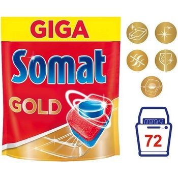 Somat Gold tablety do myčky 72ks