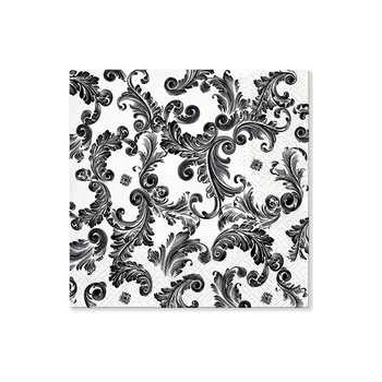 TaT servítky Source of Fame black 33x33cm