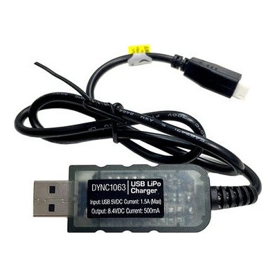 Axial SCX24 Jeep JLU Wrangler: Nabíječ USB pro 2S LiPo