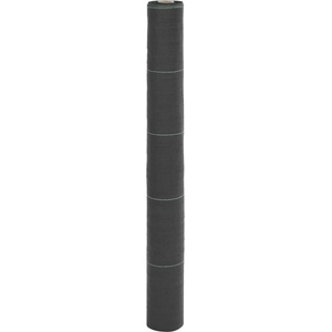 vidaXL Мембрана против плевели, черна, 1x200 м, PP (4005219)