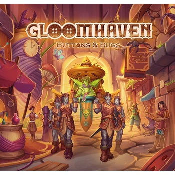 Cephalofair Games Настолна соло игра Gloomhaven: Buttons & Bugs - Стратегическа (CPH1001)