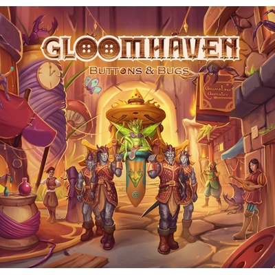 Cephalofair Games Настолна соло игра Gloomhaven: Buttons & Bugs - Стратегическа (CPH1001)