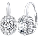 SILVEGO náušnice LPS0611W