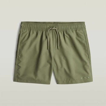 G-STAR Бански гащета G-Star Dirik Solid swimming shorts - Green (Four Leaf Clover)