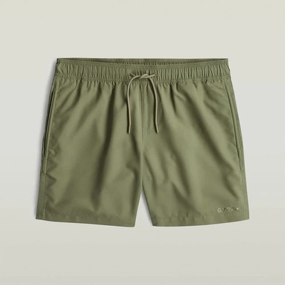 G-STAR Бански гащета G-Star Dirik Solid swimming shorts - Green (Four Leaf Clover)