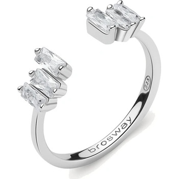 Brosway prsten Fancy Infinite white BWFIW17