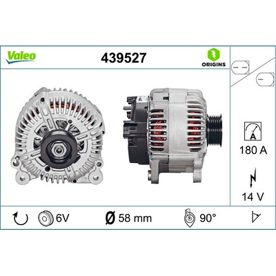 Alternátor VALEO 439527