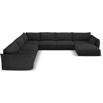 Mazzini Sofa Тъмносив ъглов диван (ляв ъгъл) Vanda - Mazzini Sofas (MAZ_UL_142_F1_VANDA9)