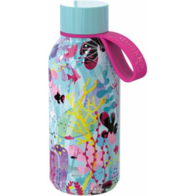 Quokka nerezová termoláhev Kids Solid Pod vodou s poutkem 330 ml