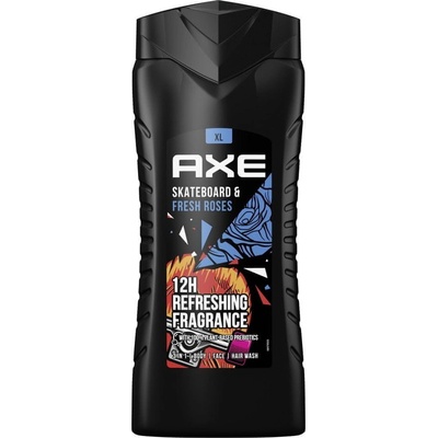 Axe Skateboard & Fresh Roses sprchový gel 400 ml