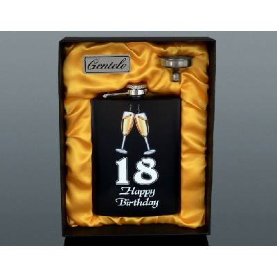 Nerezová ploskačka k 18 narodeninám