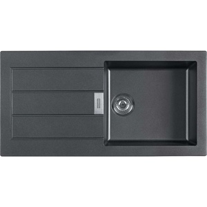 Franke Sirius 2.0 - Мивка Tectonite S2D 611-100, 100x50 cm, черна 143.0613. 661 (143.0613.661) Мивка за вграждане