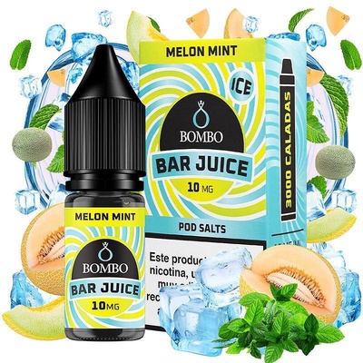 Bombo Bar Juice Melon Mint Ice Nic Salts 10ml