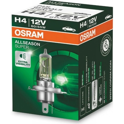 Osram Allseason Super H4 P43t 12V 60/55W 64193ALS | Zboží Auto