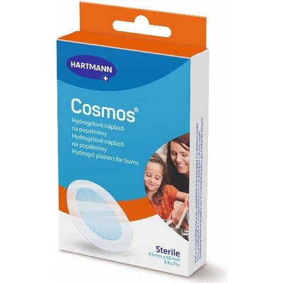 Cosmos Hydrogelové náplasti na popáleniny 68 x 43 mm 8 ks