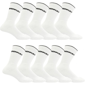 Donnay Чорапи Donnay Crew 10 Pack Sports Socks Lddies - White