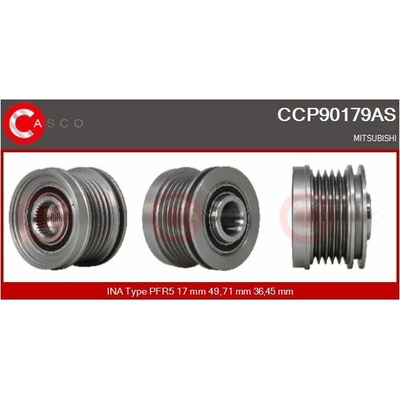 Řemenice, generátor CASCO CCP90179AS
