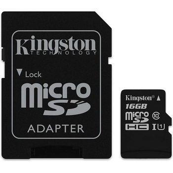 Kingston Canvas Select microSDHC 16 GB UHS-I U1 SDCS/16GB