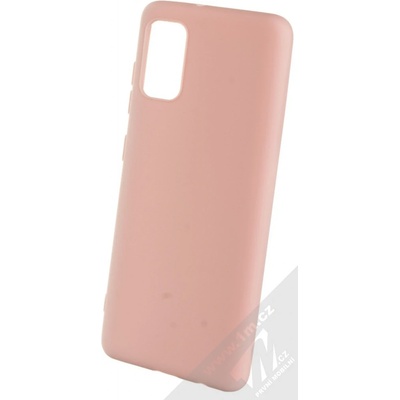 1Mcz Matt TPU ochranné Samsung Galaxy A41 světle růžové