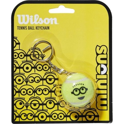 Wilson Brelok Wilson Minions 3.0 Tennis Ball Keychain - yellow/black
